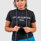 resistant tube is good for toning your muscles. woman holding the resistant band tube.